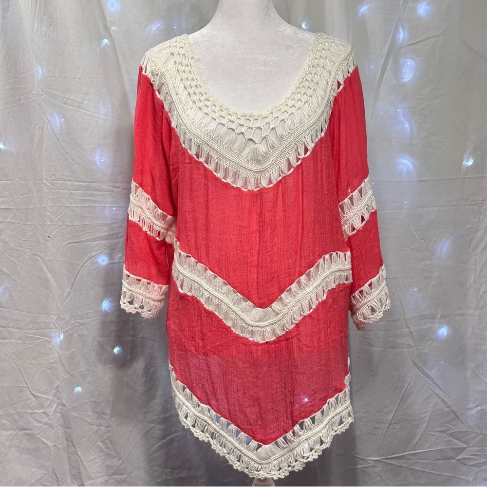 Zenobia crocheted Top